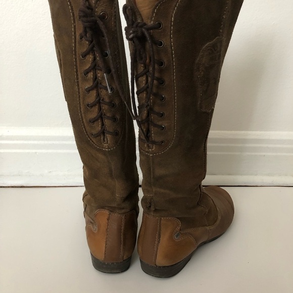 Vintage Tall Leather Boots - Picture 7 of 11